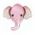 Fóliový balónek Slon růžový, 99 cm