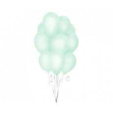 Balónek makronka zelená 10 ks, 30 cm