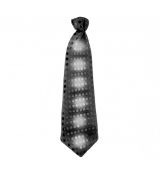 Párty kravata LED černá, 30 cm