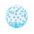 Křišťálový FB modré puntíky, 46 cm