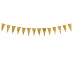 Vlaječkový banner zlatý 2,15 m