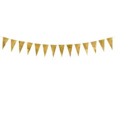 Vlaječkový banner zlatý 2,15 m