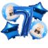 Balónkový set Mini šéf 7.narozeniny, 5 ks