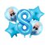 Balónkový set Mini šéf 8.narozeniny, 5 ks