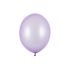 Balónek metalický světle fialový 10 ks, 30 cm