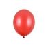 Balónek metalický červený 10 ks,  30 cm