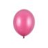 Balónek metalický tmavě růžový 10 ks, 30 cm
