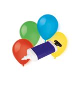 Ruční pumpa na balónky + 10 mix balonků mix