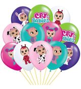 Baby Cry balonky 12 ks, 30 cm