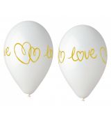 LOVE balónky, 5 ks, 33 cm