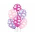 Balónek Mraky - růžová, světle růžová a fialová