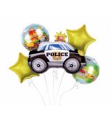 Balónkový set POLICIE, 5 ks