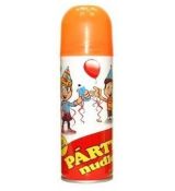 Párty oranžové nudle  ve spreji, 250 ml