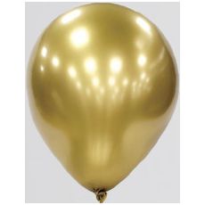 Balónek platina zlatý 30 cm, 10 ks