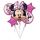 Balónkový set Minnie Mouse, 5 ks
