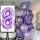 Balónkový set 8.narozeniny, fialový, 13 ks