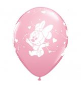 MINNIE BABY balonky  6 ks, 30 cm