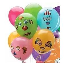 Samolepky na balónky 15 ks + 30 balónků