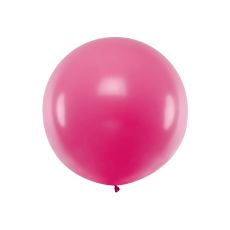 Obří balónek tmavě růžový, 1 m
