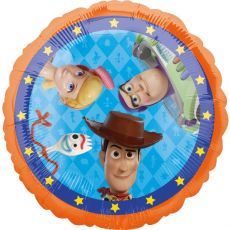 Fóliový balónek TOY STORY, kulatý 43 cm