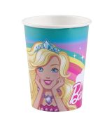 Barbie kelímky 8 ks, 250 ml