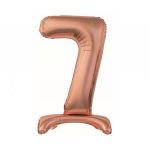 Stojací FB číslo 7 - rose gold, 74 cm