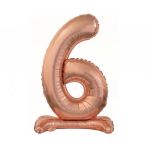 Stojací FB číslo 6 - rose gold, 74 cm
