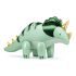 Fóliový balónek Dinosaurus Triceratops, 101 x 60,5cm, zelený