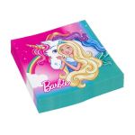 Barbie II.  ubrousky 20 ks,  33 cm x 33 cm