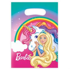 Barbie II.  dárkové tašky 8 ks, 16 cm x 23 cm