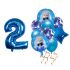 Balónkový set Mini šéf 2.narozeniny, 10 ks