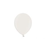 Balónek metalický bílý, 10 ks, 30 cm