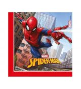Spiderman ubrousky 33 cm x 33 cm, 20 ks