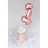 Fóliový balónek Penis, 55,5 x 112 cm, růžové zlato