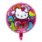 Fóliový balónek Hello Kitty, kulatý