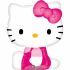 Balónkový set Hello Kitty 7.narozeniny, 6 ks