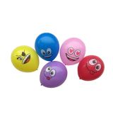 Balónky Roztomilý obličej, 30 cm, 5 ks