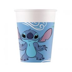 STITCH kelímky papírové, 8 ks, 200 ml