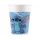STITCH kelímky papírové, 8 ks, 200 ml
