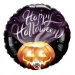 Fóliový balónek Happy Halloween s dýní, 46 cm