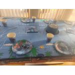 STITCH narozeninový party set pro děti (8 osob) - kompletní výzdoba