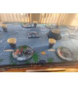 STITCH narozeninový party set pro děti (8 osob) - kompletní výzdoba