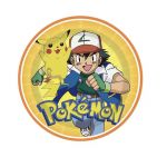 POKÉMON talířky 5 ks, 18 cm