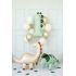 Fóliový balónek číslo 1 Dinosaurus, 92 cm