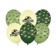 Jurský svět balonky 30 cm, 6 ks