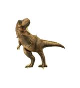 Fóliový balónek Jurský svět T-Rex, 92x98 cm, hnědý