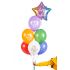 Balónky Happy Birthday To You barevné, 6 ks, 30 cm