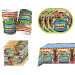 TOY STORY 5 párty set pro děti - kompletní narozeninová výzdoba pro 5 osob
