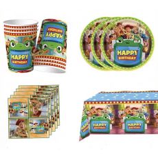 TOY STORY 5 párty set pro děti - kompletní narozeninová výzdoba pro 5 osob