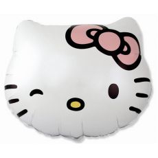 Fóliový balónek Hello Kitty hlava, 51 x 62 cm